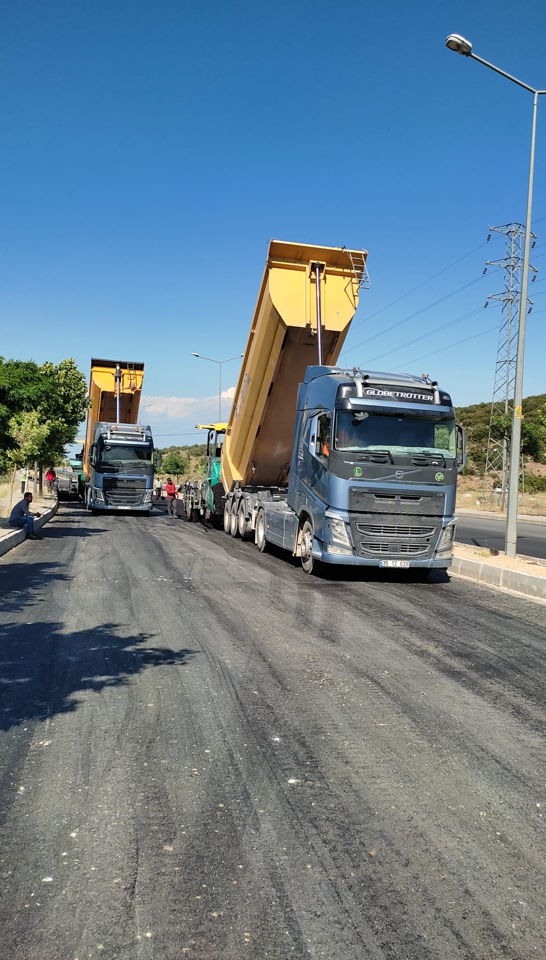 Manisa ili Muhtelif Cadde ve Bulvarında Asfalt yapım İşi