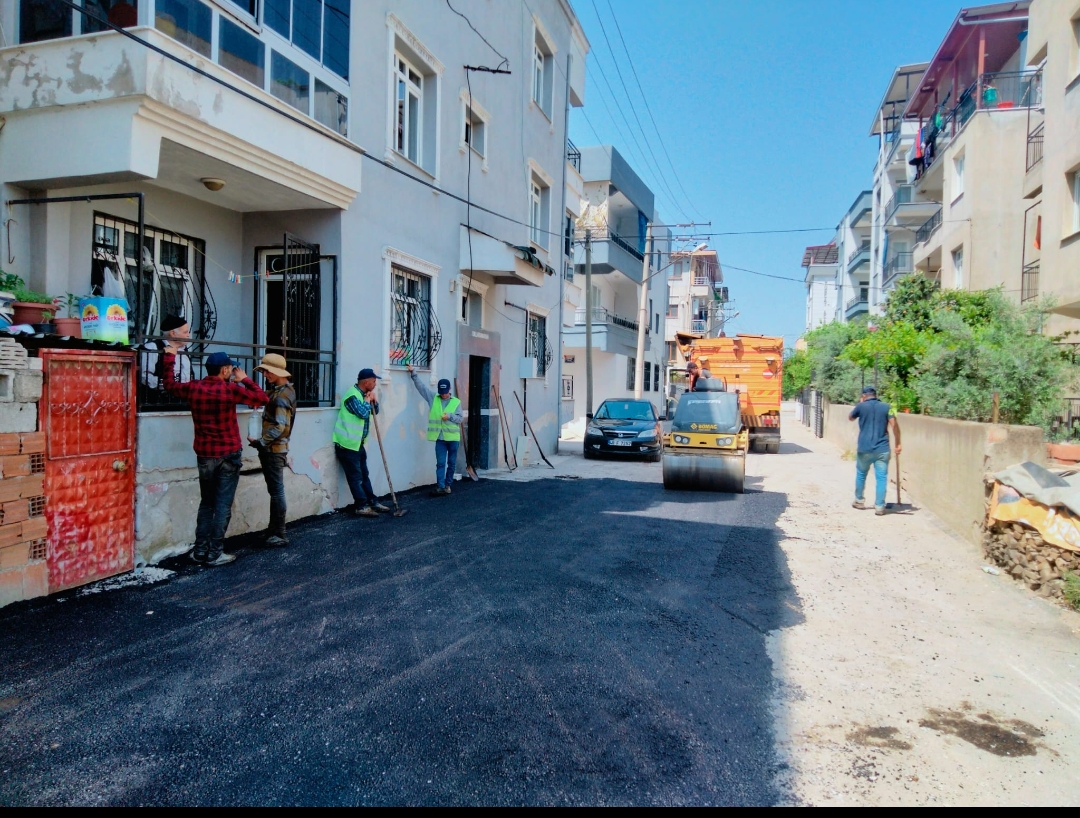 Torbalı Belediyesi sıcak Asfalt Yama İşi