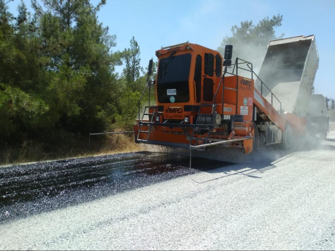 Tire Işıklı Dallık Yolları Sathi Kaplama Yapımı İŞİ